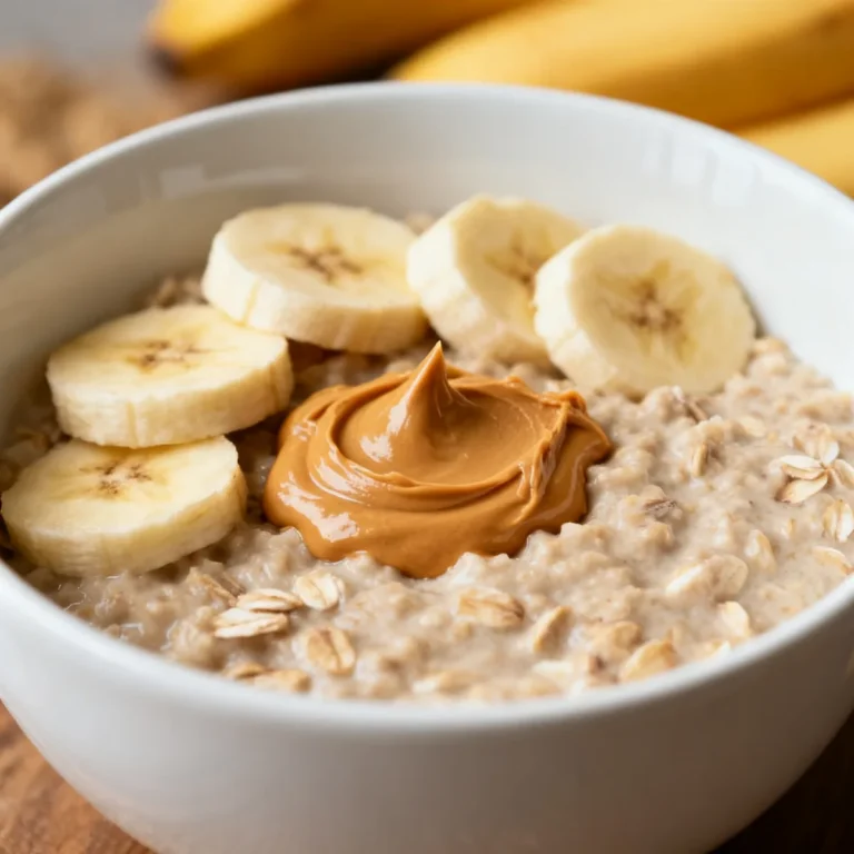 Porridge protéiné aux flocons d&rsquo;avoine et whey (satiété)