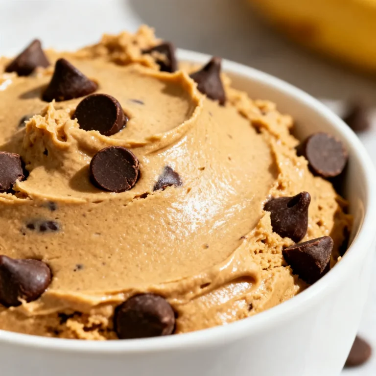 Cookie dough protéiné à la cuillère (sans cuisson)