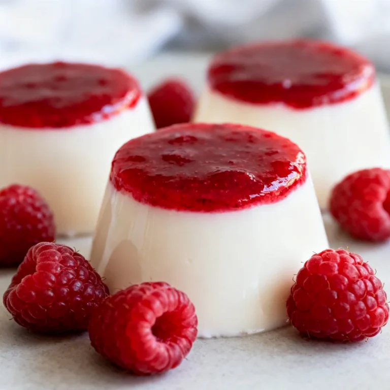 Panna cotta protéinée au skyr (dessert léger)