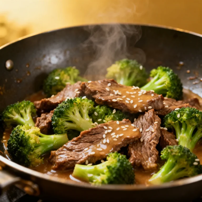 Bœuf sauté aux brocolis façon wok (repas protéiné)