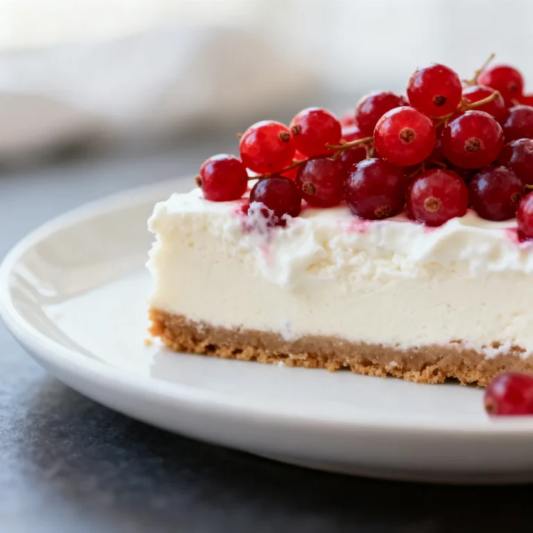 Cheesecake protéiné au skyr sans cuisson (léger)