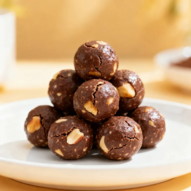 Energy balls protéinées cacao-noisette (sans cuisson)